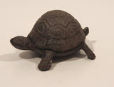 Turtle Tortoise Cast Iron Garden Decoration Key Hider Holder