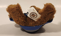 NHL Vancouver Canucks Hockey Team 6 1/2" Tall Brown Teddy Bear Toy Stuffed Plush