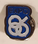 1986 Vancouver Exposition Expo 86 Small Blue Enamel Metal Lapel Pin