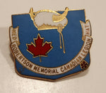 Medicine Hat Robertson Memorial Canadian Legion Enamel Metal Lapel Pin