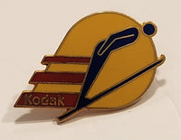 1984 Sarajevo Olympic Games Kodak Ski Jumper Metal Lapel Pin