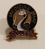 Medicine Hat College Snake Enamel Metal Lapel Pin