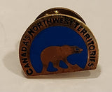 Canada's Northwest Territories Polar Bear Enamel Metal Lapel Pin