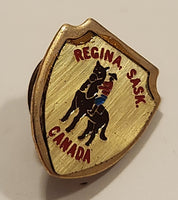 Regina Saskatchewan Crest Metal Lapel Pin