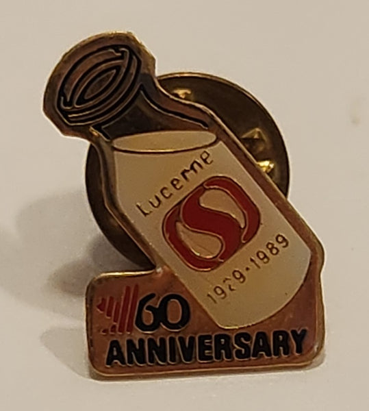 1929 to 1989 Safeway 60th Anniversary Milk Bottle Themed Enamel Metal Lapel Pin