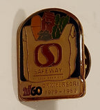 1929 to 1989 Safeway 60th Anniversary Grocery Bag Themed Enamel Metal Lapel Pin