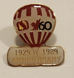 1929 to 1989 Safeway 60th Anniversary Hot Air Balloon Enamel Metal Lapel Pin