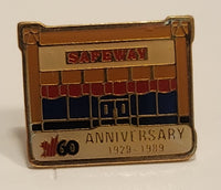 1929 to 1989 Safeway 60th Anniversary Store Front Themed Enamel Metal Lapel Pin