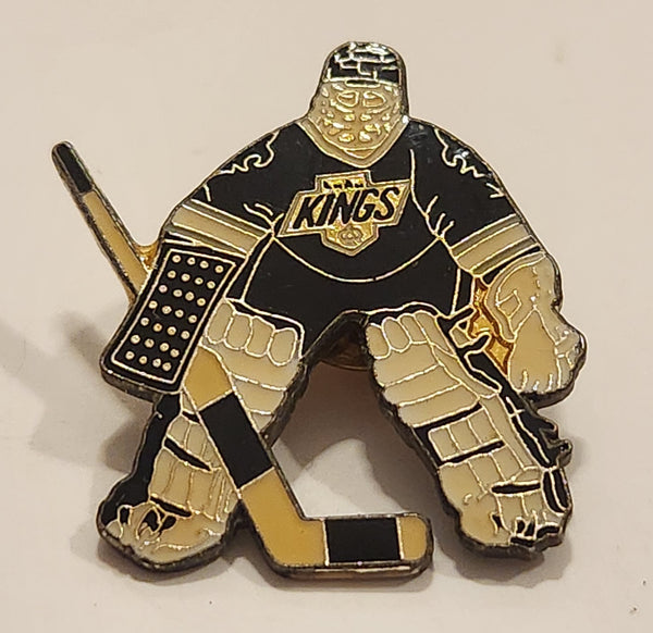 NHL Los Angeles Kings Hockey Goalie Enamel Metal Lapel Pin