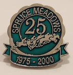 1975-2000 Spruce Meadows 25th Anniversary Enamel Metal Lapel Pin