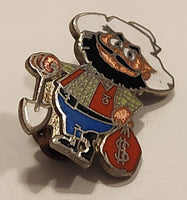 Alaska Joe Jeneau Goldminer Enamel Metal Lapel Pin