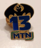 MTN 13 Bat Topped Enamel Metal Lapel Pin