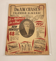 1951 Edition Dr. A.W. Chase's Calendar Almanac Book