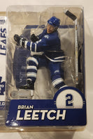 2004 McFarlane Sports Picks Series 9 Toronto Maples Leafs #2 Brian Leetch 7" Tall Toy Hockey Figure New In Package