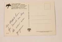 Vintage Saluti da Capo San. Martino Bar Restaurant Postcard