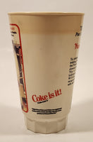 1984 Sears Coca Cola The Saturday Evening Post The Rookie March 2 1957 Norman Rockwell 5 1/2" Tall 16 Oz Hard Plastic Cup