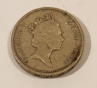 1993 Great Britain Queen Elizabeth II 1 Pound Metal Coin