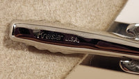 Kreisler Gold Tone Twisted Pretzel Knot Metal Tie Clip