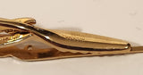 Vintage Hicock USA Hunting Rifle Gold Tone Tie Clip