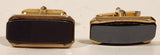 Vintage Grey with Gold Tone Cufflinks