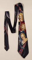 Robertino Marilyn Monroe Film Strip Polyester Neck Tie Hand Made in China