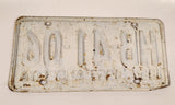 Vintage 1967 Alberta 1867-1967 Centennial Green Letters White Vehicle License Plate Tag HB 41 06