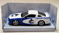 2006 Maisto Top Dog Special Edition 2006 Ford Mustang GT NHL Vancouver Canucks 1:24 Scale Die Cast Toy Car Vehicle New in Box