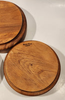 Vintage Baribocraft Barbo-Maid Maple Wood Salad Bowls Set of 3 Made in Canada