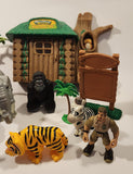 Animal World Veterinary Hut People, Animals, Trees, Tent Plastic Toy Play Set