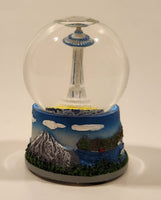 Seattle Space Needle 2 1/2" Miniature Resin Snow Globe