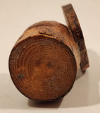 Vintage Banff Alberta Toilet Shaped Little John Toothpick Holder Wood