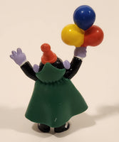 Applause Muppets Count Von Count Holding Balloons Toy 3 3/4" PVC Toy Figure
