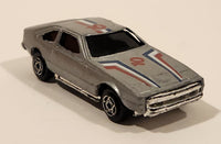 Vintage 1983 Summer Marz Karz S8563F Toyota Celica Supra #10 Grey Silver Die Cast Toy Car Vehicle