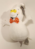 Hallmark Cards Ghost with Halloween Greeting 6 1/2" Tall Stuffed Plush Toy with Tag