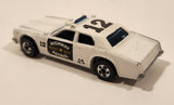 1978 Hot Wheels Flying Colors Highway Patrol Dodge Monaco #12 White Die Cast Toy Car Police Emergency Vehicle