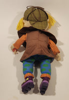 1998 Mattel Viacom Rug Rats Movie Angelica with Roller Skates Holding Cynthia 15" Toy Doll