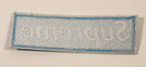 Supreme 1 1/2" x 4 1/2" Fabric Patch Badge