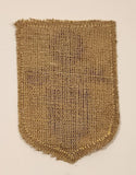 Vintage Arlberg AL & W Austria Patch 2" x 2 3/4" Fabric Patch Badge