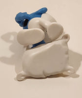 2023 Peyo The Smurfs Lazy Smurf with Pillow 2" Tall Toy Figure