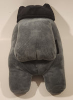 Toikido Among Us Robot Monster Grey and Black Cat Hat Halloween Limited Edition 11" Toy Plush