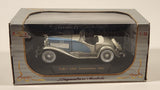 2009 Signature Models 1935 Duesenberg SSJ Silver and Blue 1/32 Scale Die Cast Toy Car Vehicle New in Box