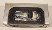 2009 Signature Models 1935 Duesenberg SSJ Silver and Blue 1/32 Scale Die Cast Toy Car Vehicle New in Box