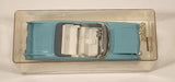 Solido Age d'or Cadillac Biarritz Cabriolet 4500 Turquoise Die Cast Toy Car Vehicle in Display Case