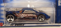 2002 Hot Wheels Speed Blaster Dark Blue Die Cast Toy Car Vehicle New in Package