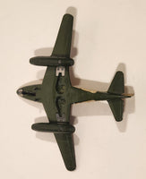 Lintoy Messerschmitt ME-262 Green and Beige WWII Die Cast Toy Aircraft