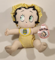 2006 Kellytoy Baby Betty Boop with Easter Egg Bib 14" Stuffed Toy Doll with Tag