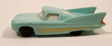 2006 McDonald's Disney Pixar Cars Flo Light Green Pullback Plastic Die Cast Toy Car Vehicle