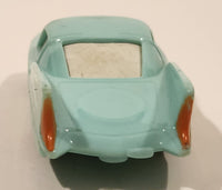 2006 McDonald's Disney Pixar Cars Flo Light Green Pullback Plastic Die Cast Toy Car Vehicle