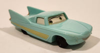 2006 McDonald's Disney Pixar Cars Flo Light Green Pullback Plastic Die Cast Toy Car Vehicle