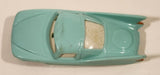 2006 McDonald's Disney Pixar Cars Flo Light Green Pullback Plastic Die Cast Toy Car Vehicle
